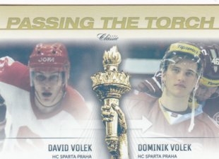 hokejová karta David Volek / Dominik Volek OFS 16-17 Passing the Torch