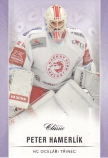 hokejová karta Peter Hamerlík OFS 16-17 Purple