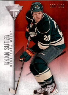 Hokejová karta Ryan Suter Panini Titanium 2013-14 limit /100 č. 86