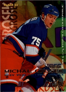 Hokejová karta Michal Grosek Fleer 1994-95 Rookie č. 241
