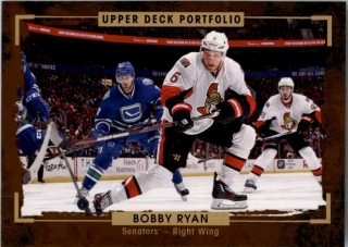 Hokejová karta Bobby Ryan UD Portfolio 2015-16 č. 9