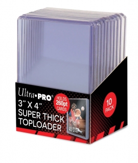Toploader Ultra Pro Super Thick (10 ks.) Ultra Pro 260pt 