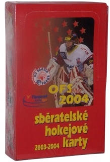 Box hokejových karet OFS Plus 2003-04