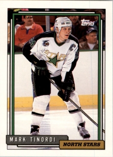 Hokejová karta Mark Tinordi Topps 1992-93 řadová č. 4