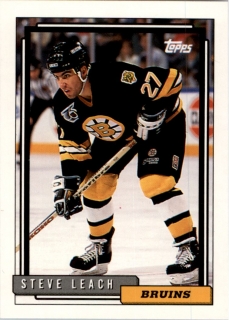 Hokejová karta Steve Leach Topps 1992-93 řadová č. 16