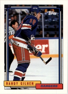 Hokejová karta Randy Gilhen Topps 1992-93 řadová č. 27