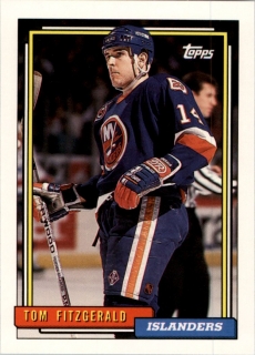Hokejová karta Tom Fitzgerald Topps 1992-93 řadová č. 31
