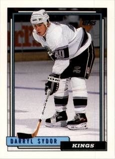 Hokejová karta Darryl Sydor Topps 1992-93 řadová č. 39