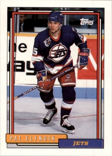 Hokejová karta Pat Elynuik Topps 1992-93 řadová č. 56