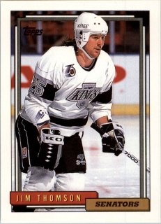 Hokejová karta Jim Thomson Topps 1992-93 řadová č. 67
