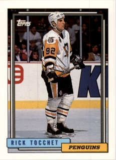 Hokejová karta Rick Tocchet Topps 1992-93 řadová č. 70