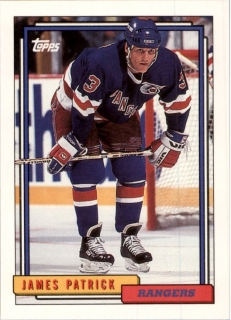 Hokejová karta James Patrick Topps 1992-93 řadová č. 71