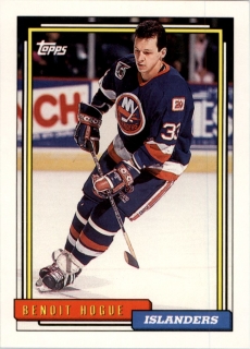 Hokejová karta Benoit Hogue Topps 1992-93 řadová č. 103