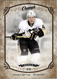 Hokejová karta Daniel Sprong UD Champs 2015-16 Rookie Gold č. 265