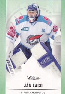 hokejová karta Ján Laco OFS 2016-17 s1 Emerald