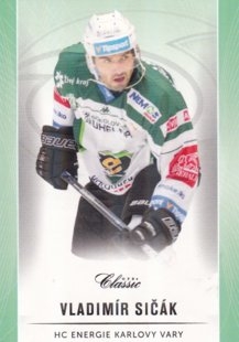 hokejová karta Vladimír Sičák OFS 2016-17 s1 Emerald