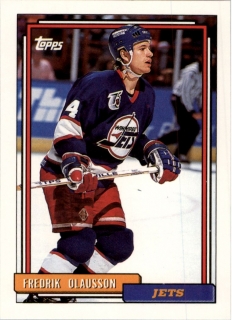 Hokejová karta Fredrik Olausson Topps 1992-93 řadová č. 120