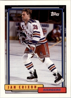 Hokejová karta Jan Erixon Topps 1992-93 řadová č. 153