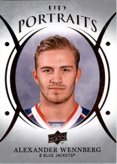 Hokejová karta Alexander Wennberg UD Series 1 2018-19 UD Portraits č.P-10