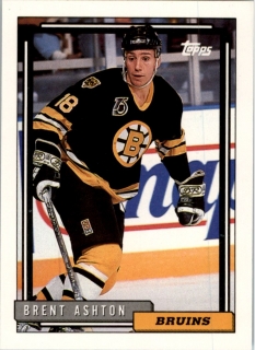 Hokejová karta Brent Ashton Topps 1992-93 řadová č. 191