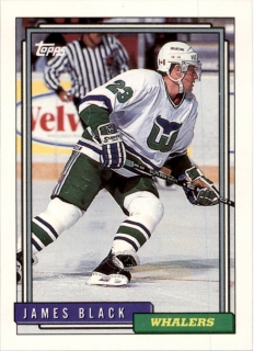 Hokejová karta James Black Topps 1992-93 řadová č. 232