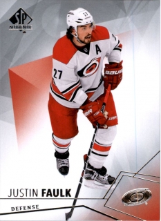 Hokejová karta Justin Faulk SP Authentic 2015-16 č. 33