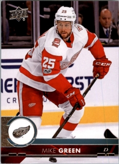 Hokejová karta Mike Green Upper Deck 2017-18 Series I. č. 318