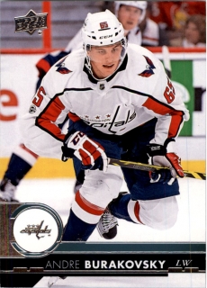 Hokejová karta Andre Burakovsky Upper Deck 2017-18 Series I. č. 439