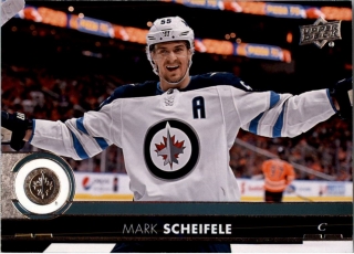 Hokejová karta Mark Scheifele Upper Deck 2017-18 Series I. č. 443