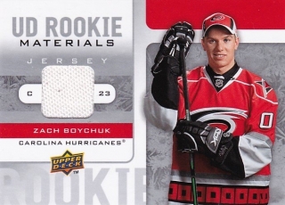 Hokejová karta Zach Boychuk Upper Deck Rookie Materials Jersey 