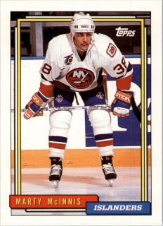 Hokejová karta Marty McInnis Topps 1992-93 řadová č. 302