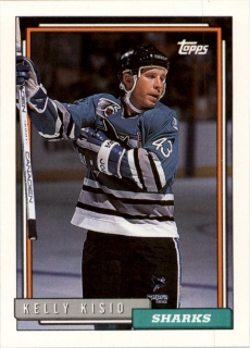 Hokejová karta Kelly Kisio Topps 1992-93 řadová č. 331