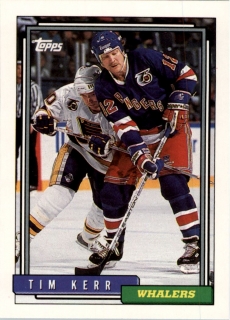 Hokejová karta Tim Kerr Topps 1992-93 řadová č. 351