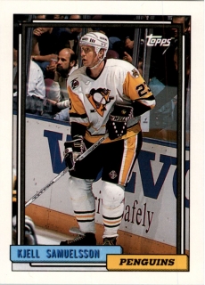 Hokejová karta Kjell Samuelsson Topps 1992-93 řadová č. 352