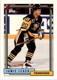 Hokejová karta Jamie Leach Topps 1992-93 řadová č. 362