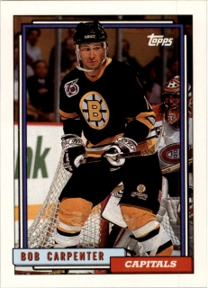 Hokejová karta Bob Carpenter Topps 1992-93 řadová č. 378