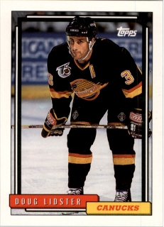 Hokejová karta Doug Lidster Topps 1992-93 řadová č. 403