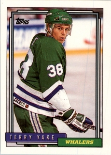 Hokejová karta Terry Yake Topps 1992-93 řadová č. 432