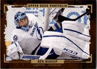 hokejová karta Ben Bishop Upper Deck Portfolio 2015-16 č.36