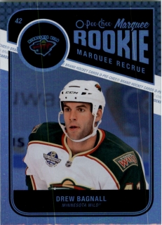 Hokejová karta Drew Bagnall OPC 2011-12 Marquee Rookie č. 581