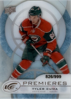 Hokejová karta Tyler Cuma UD Ice 2012-13 Rookie Premieres /999 č. 29