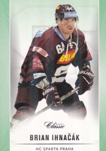 hokejová karta Brian Ihnačák  OFS 2016-17 s1 Emerald