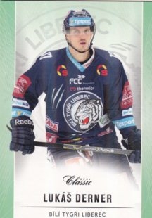 hokejová karta Lukáš Derner  OFS 2016-17 s1 Emerald