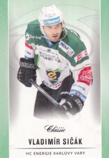 hokejová karta Vladimír Sičák  OFS 2016-17 s1 Emerald