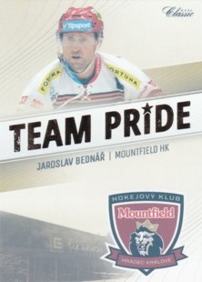 hokejová karta Jaroslav Bednář OFS 2016-17 s1 Team Pride 