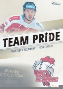 hokejová karta František Skládaný OFS 2016-17 s1 Team Pride 