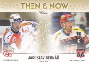 hokejová karta Jaroslav Bednář OFS 2016-17 s1 Then a Now