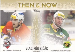 hokejová karta Vladimír Sičák OFS 2016-17 s1 Then a Now