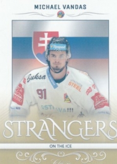 hokejová karta Michael Vandas OFS 216-17 s1 Strangers on The Ice 
