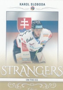 hokejová karta Karol Sloboda OFS 216-17 s1 Strangers on The Ice 